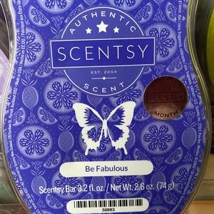 SCENTSY BE FABULOUS BARS